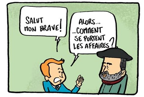 DIACRITIK Le dessin de la semaine de Rodho : Perlimtintin au Salon de l ...