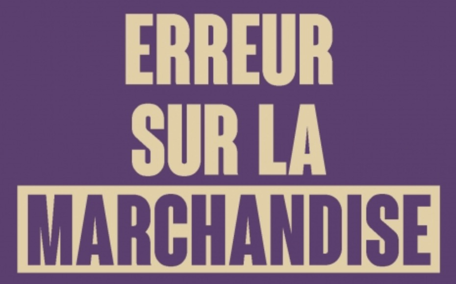 Ce qui dans la liberté ne peut se marchander : Amine Messal (« Erreur sur la marchandise »)
