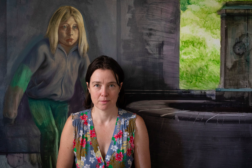 Marion Bataillard : Peintre en moyenne montagne
